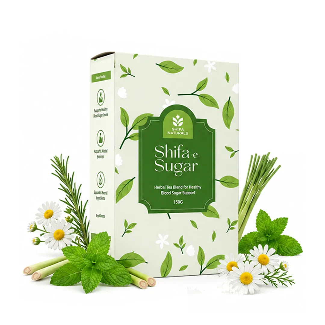Shifa-e-Sugar Kahwa-Natural Herbal Tea for Blood Sugar