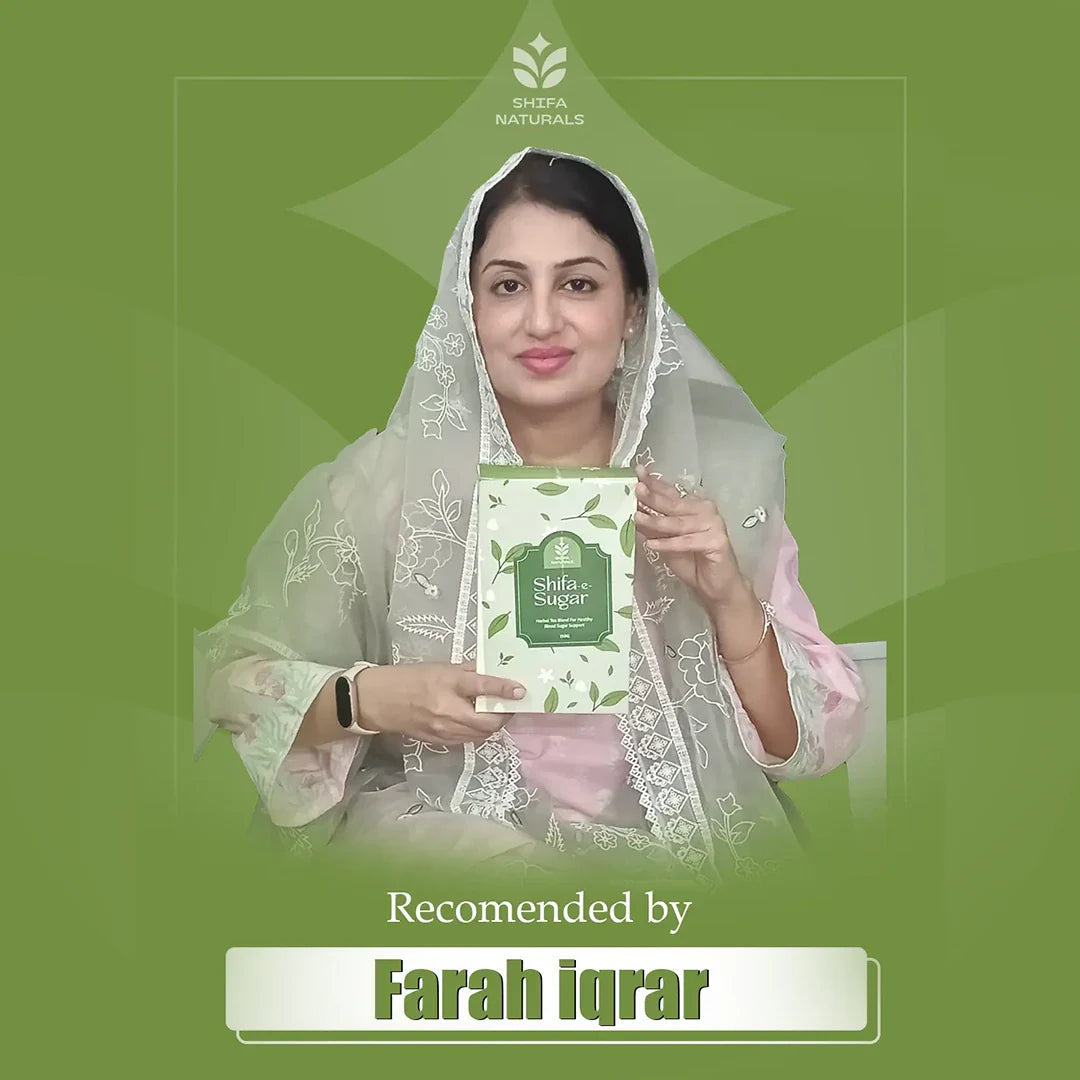 Shifa-e-Sugar Kahwa-Natural Herbal Tea for Blood Sugar
